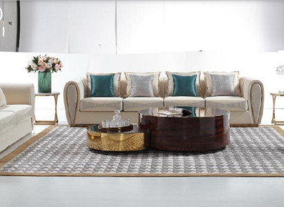 Zimmer Möbel Dreisitzer Couch Polster Neu Design Sofa Moderne Sitz Luxus Sofas